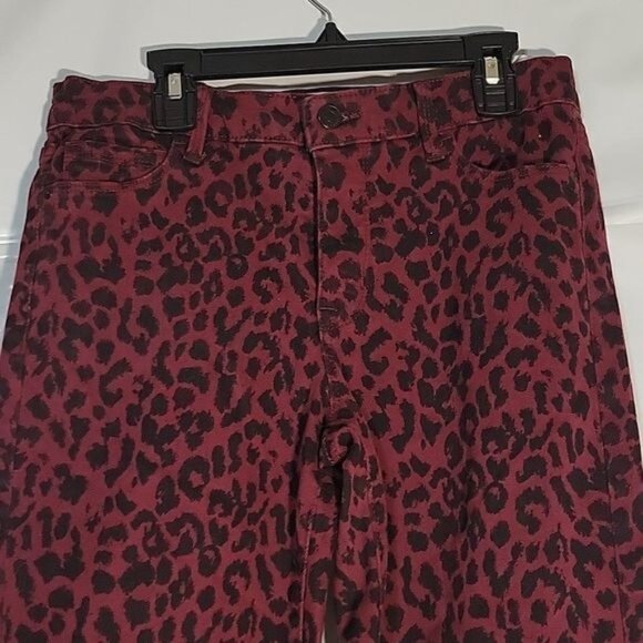 SOCIAL STANDARD by Sanctuary Animal Print 4 sexy mobwife skinny pants Retro‎ y2k - Picture 2 of 5